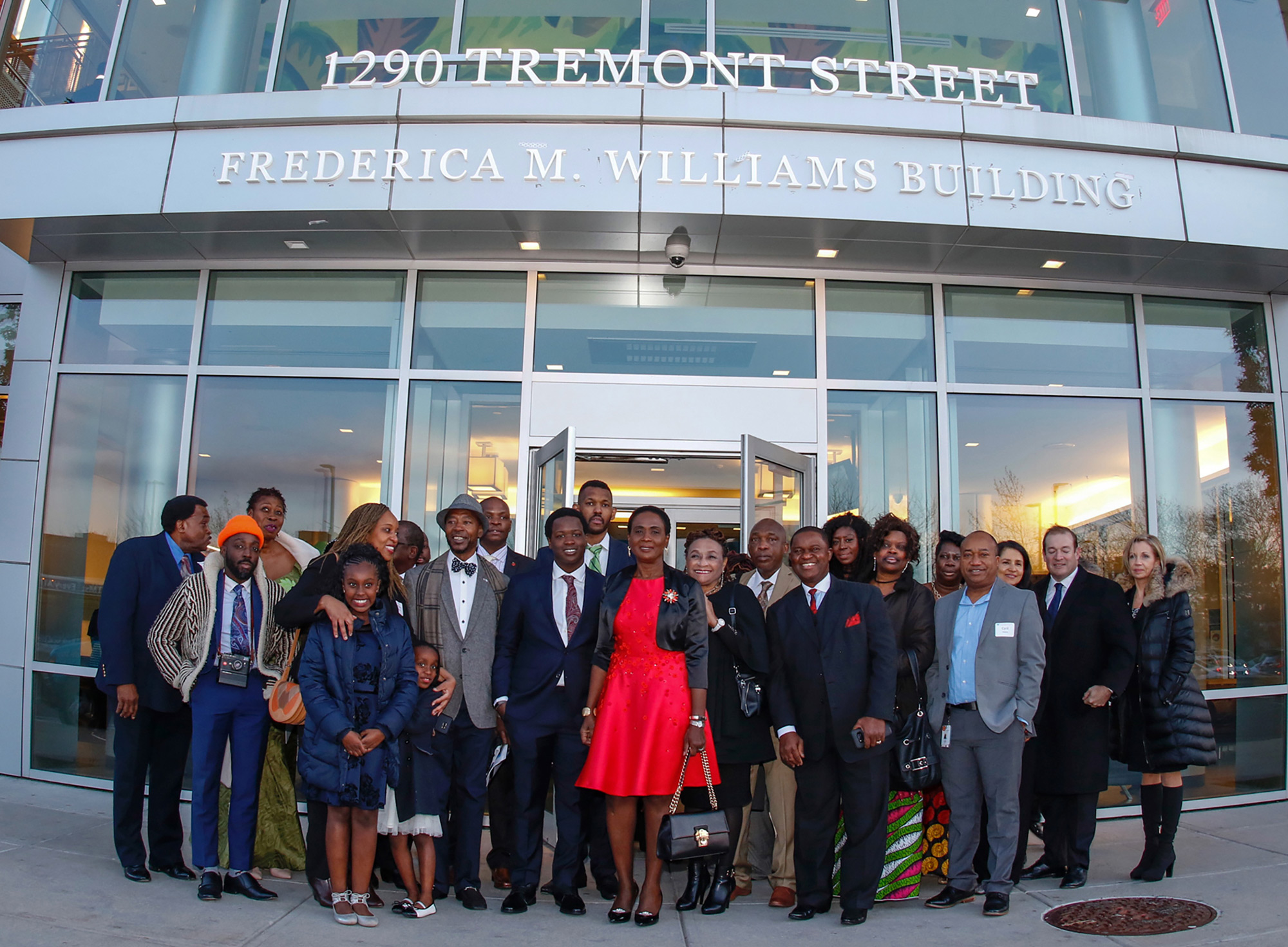 front of Whittier Street Health Center