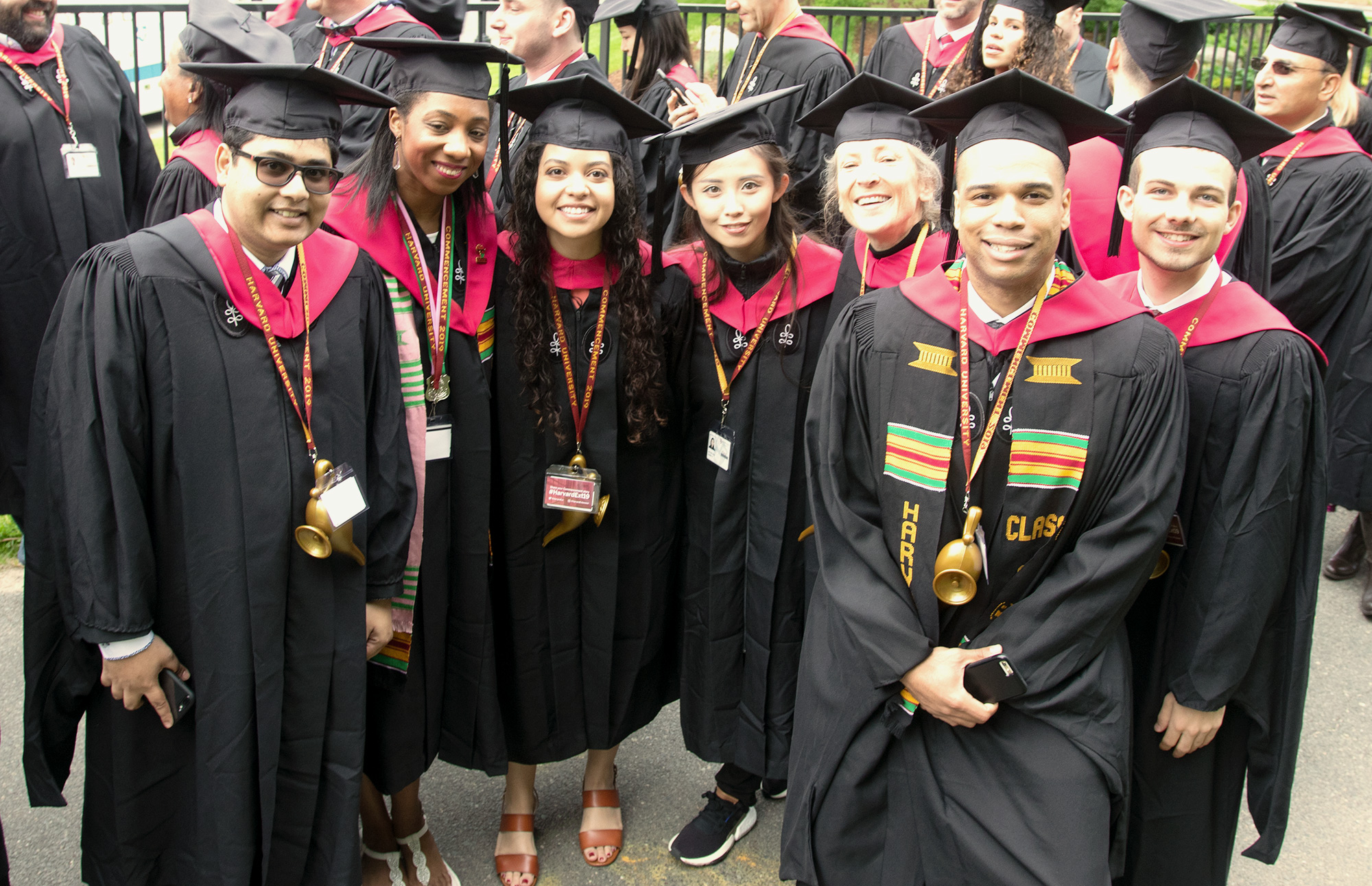 degree earners at Harvard Extension School commencement