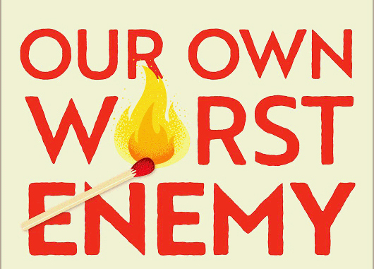 small cover of Tom Nichol's book Our Own Worst Enemy