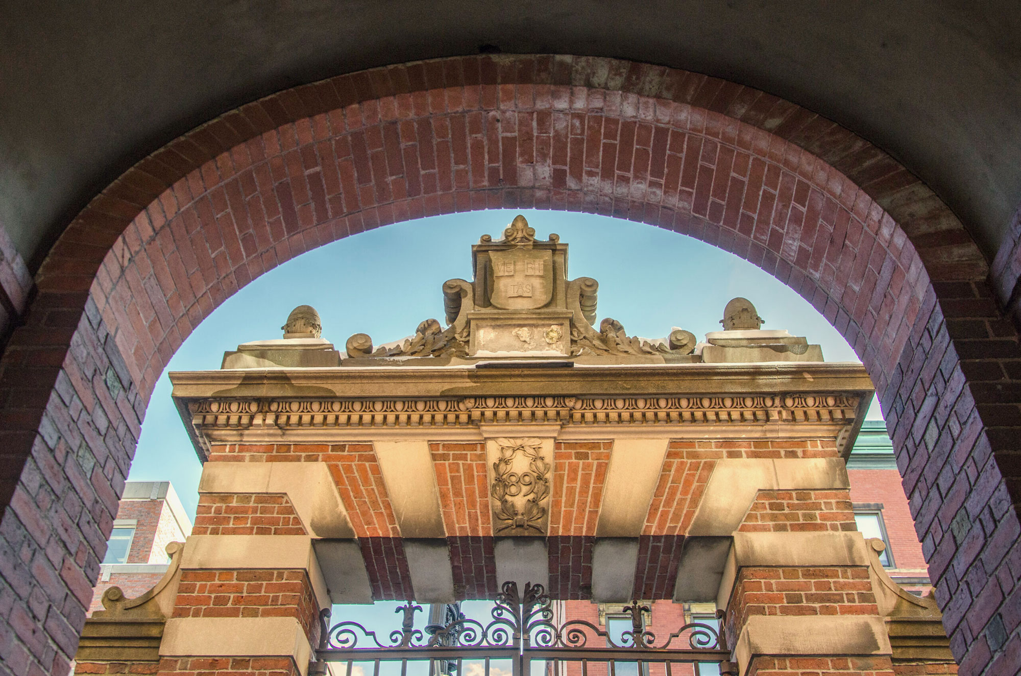Harvard arches.
