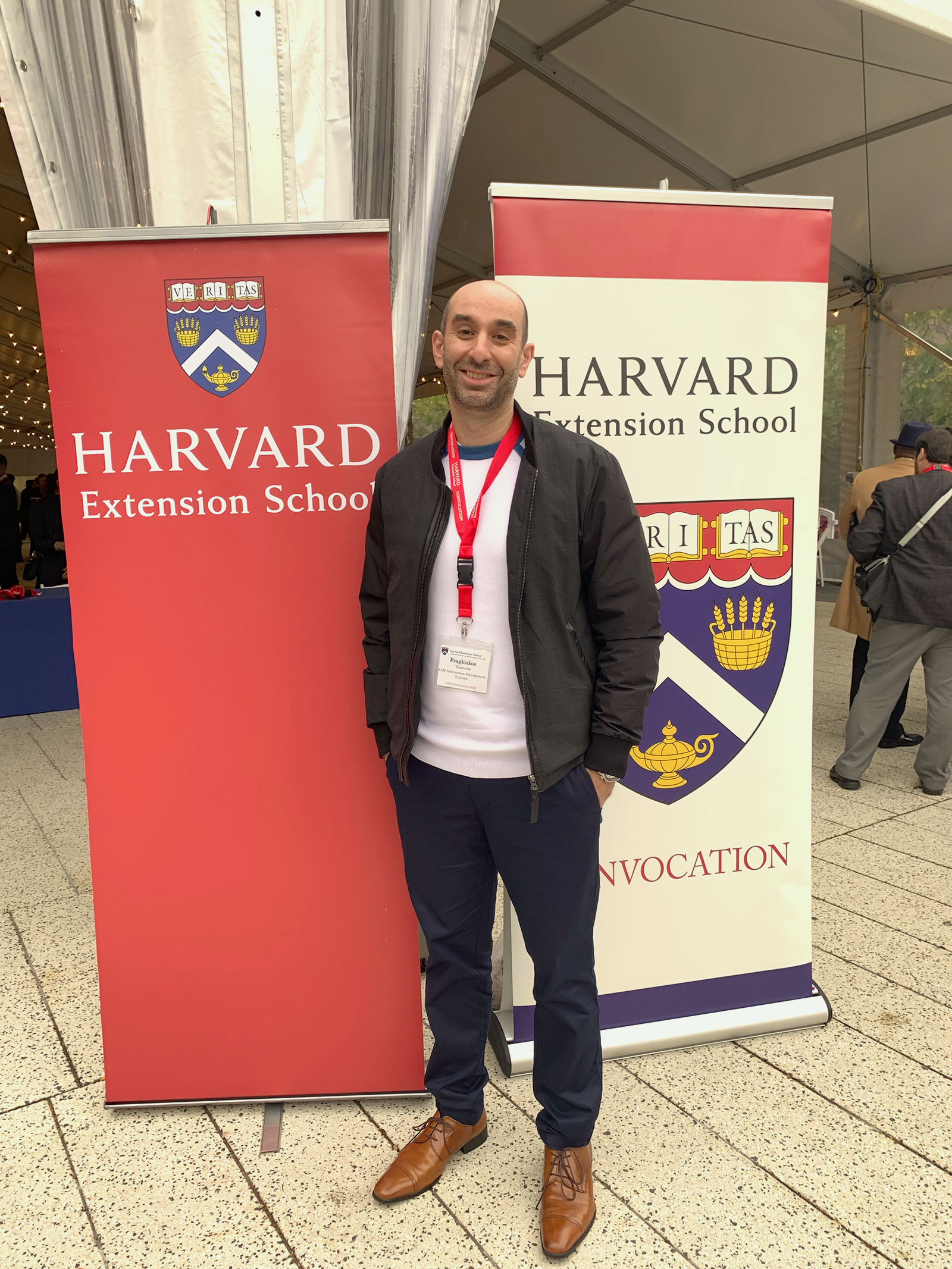 Frank Vounasis at Convocation.