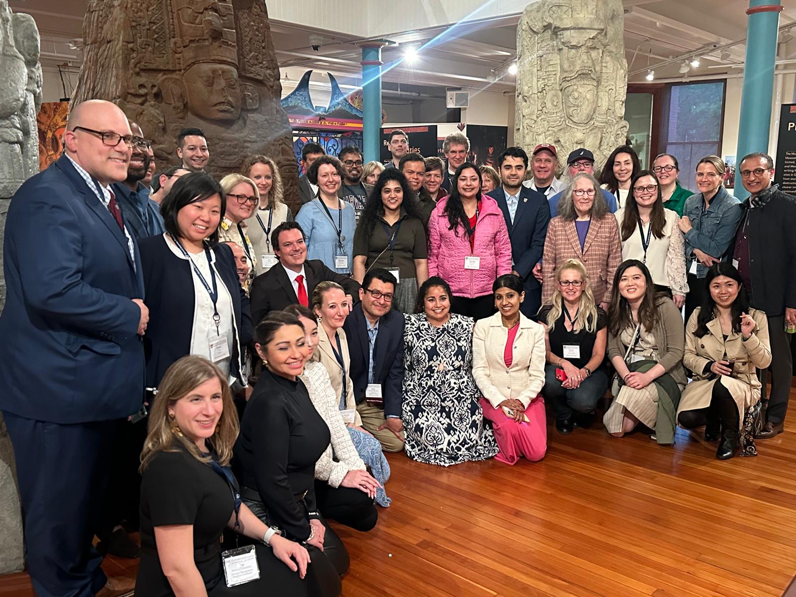 Adolfo with classmates