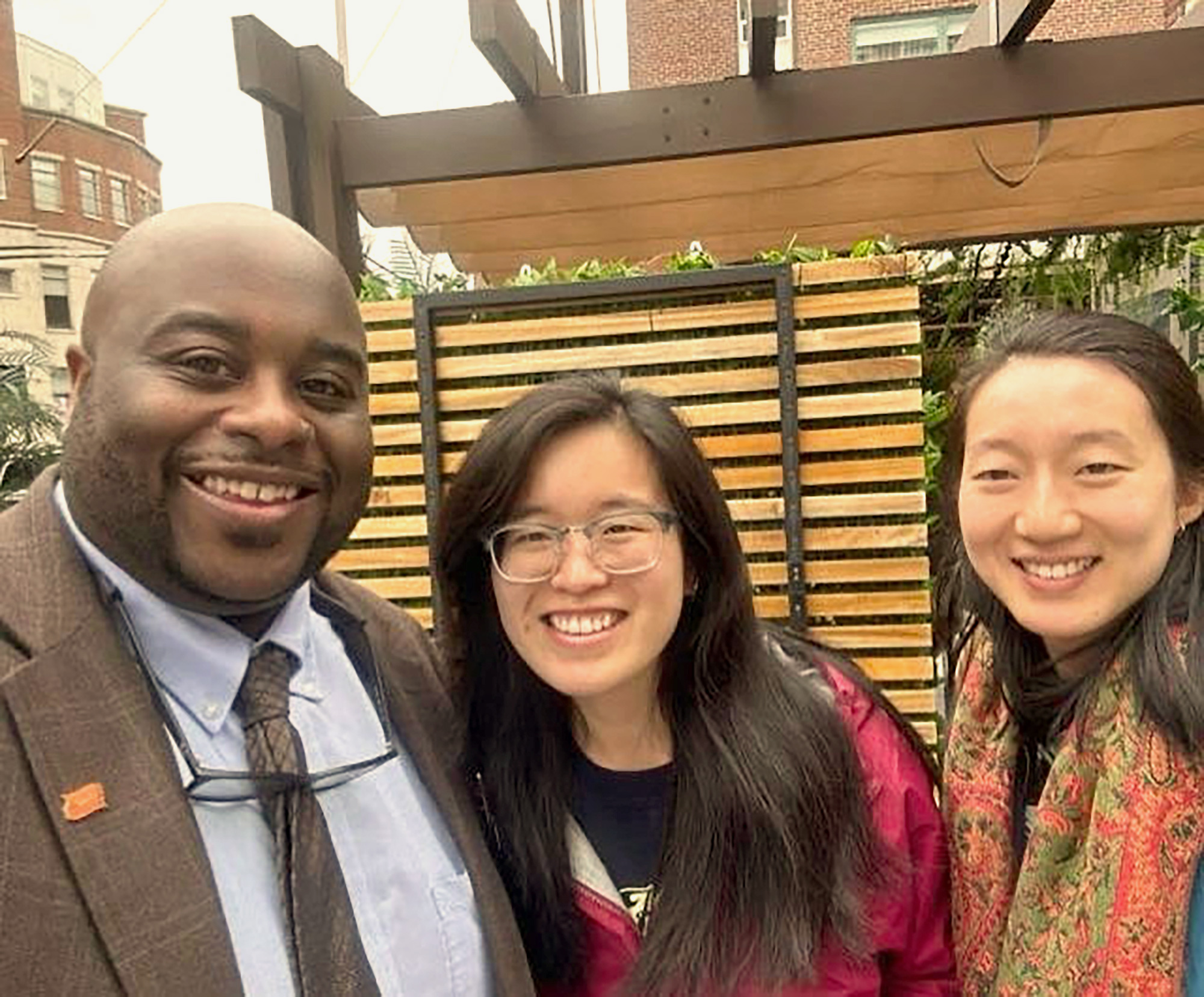 Austin Bogues, Annie Prafcke, and Anna Hu.