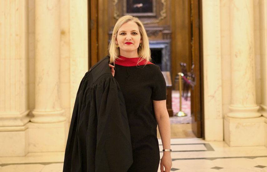 Harvard Extension School student Laure Tobiasz Veltz