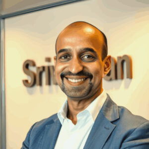 Soundararajan (Soundar) Srinivasan headshot.